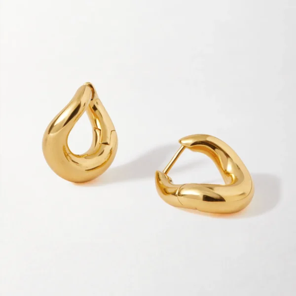 Charlotte Collins Twist Hoop Earrings